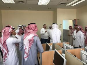 Jamoum Computer Department hosts a delegation from Students of Palestine Secondary Schools 